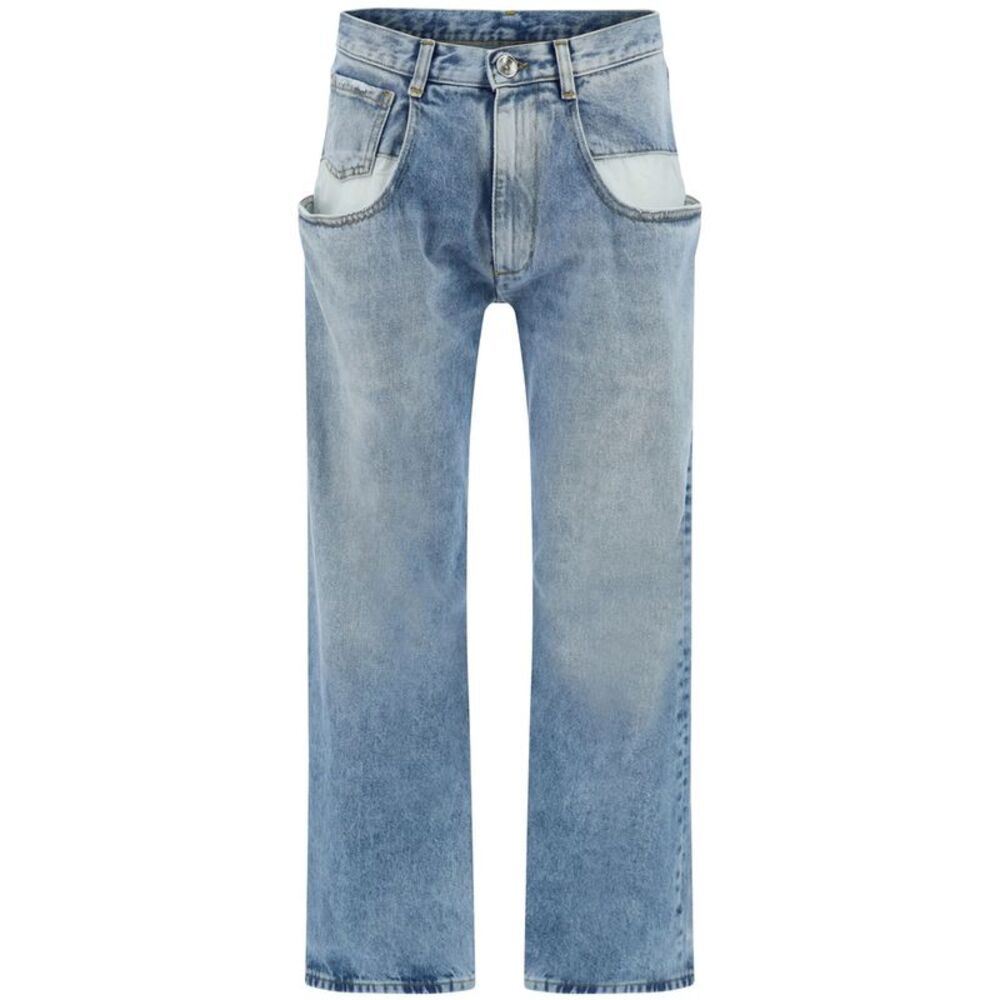 Maison Margiela Blue Denim - Straight-Leg Jeans Women